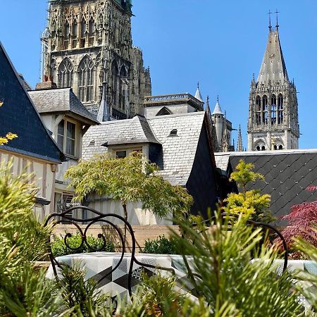 Hôtel De La Cathédrale Rouen Exterior foto