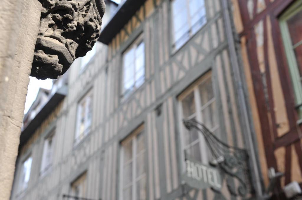 Hôtel De La Cathédrale Rouen Exterior foto