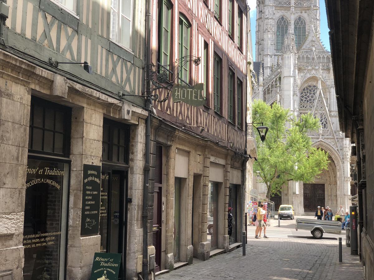 Hôtel De La Cathédrale Rouen Exterior foto