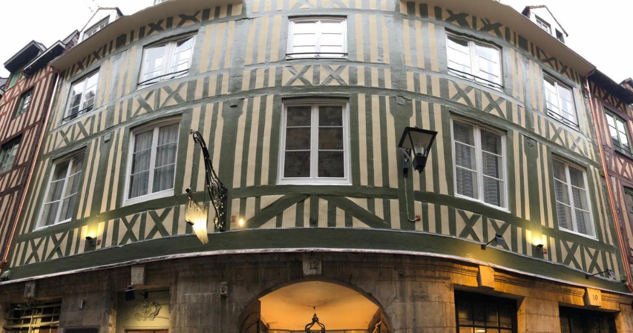 Hôtel De La Cathédrale Rouen Exterior foto